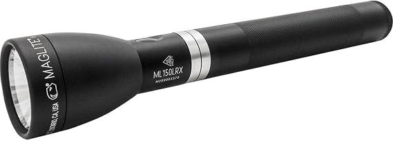 MagLite ML150LRX-7019: Ml150Lrx Led Rechargeable Flashlight System Matte Black