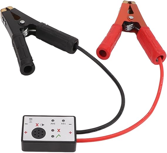 Automotive Surge Protector,Automotive Anti Zap Surge Protector Pure Copper Clip with LED Indicator Universal for 12/24V Vehicles