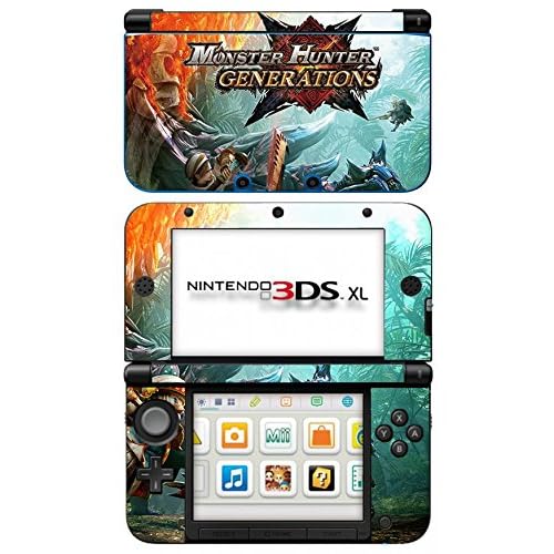 MonHun Generations MHX Cross Game Skin for Nintendo 3DS XL Console