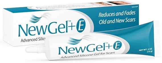 NewGel+ Medical-Grade Silicone Scar Gel with Vitamin E, 0.5 oz MyNewGel