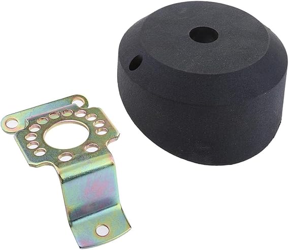 Marine Steering Angled Bezel for Boat Outboard Engine, Black 20-Degree Tilt Bezel for Mechanical Steering Helm