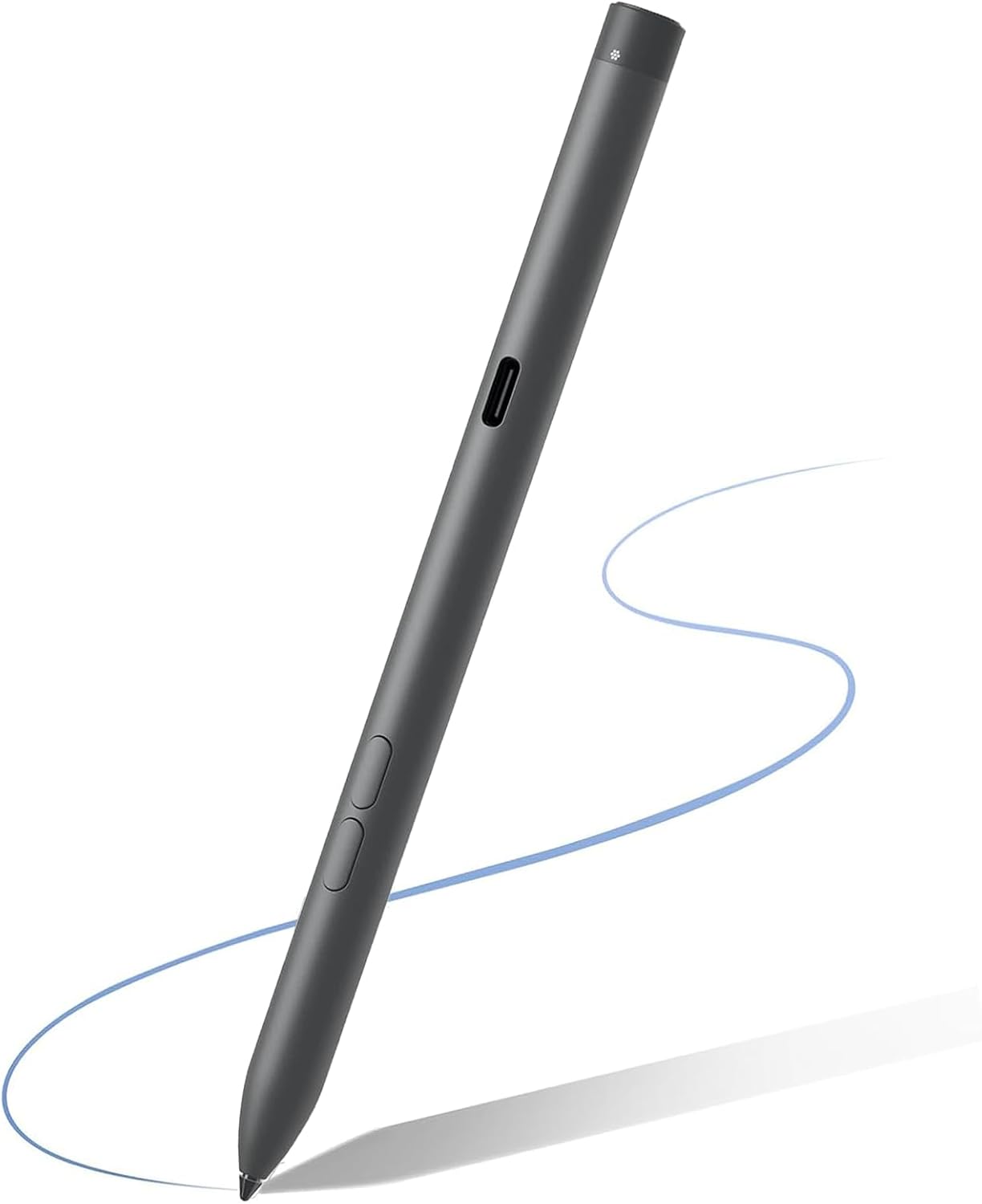 Active Pen PN7522W for Dell PN7522W Premier Rechargeable Active Pen, Active Stylus for PN5122W for Dell 2 in 1 Laptop, Latitude 3340 5310 7210,for Inspiron 7420 7425, XPS(Black)