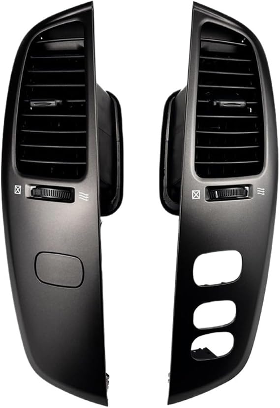 Compatible with Toyota Land Cruiser 100 LC100 FJ100 Ujz100 1997-2007 Car LHD Interior Air Vent Outlet Dashboard Air Vent Panel(Gray Outlet-RHD)