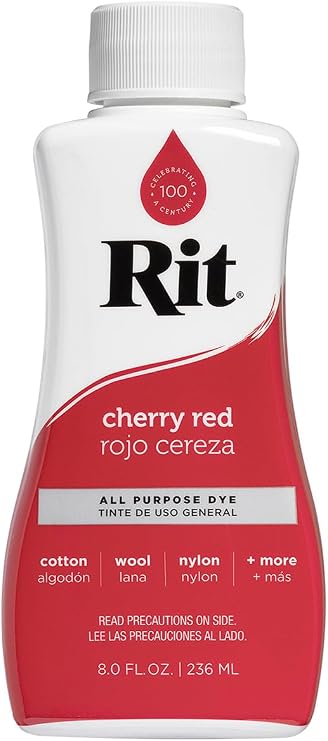 Rit All Purpose Liquid Dye Cherry Red 236ml