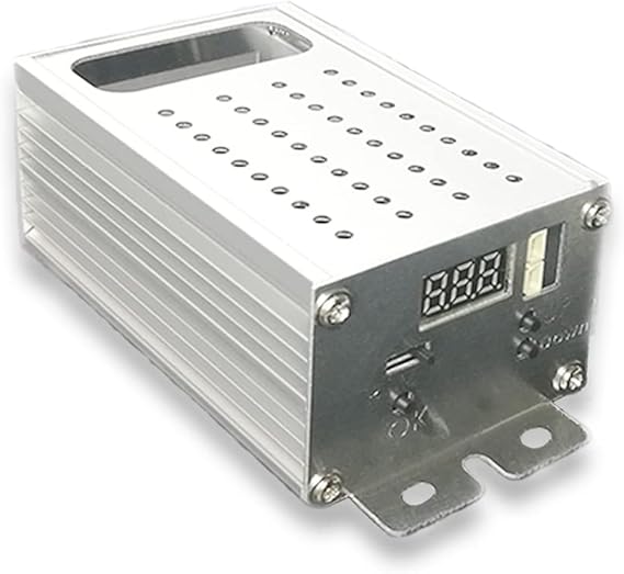 PWM 0-30s Soft Start/Soft Stop Variable Speed DC Motor Speed Controller Battery Low Voltage Protection Recoverable Overcurrent Protection PWM Switch Control 9-70V 40A