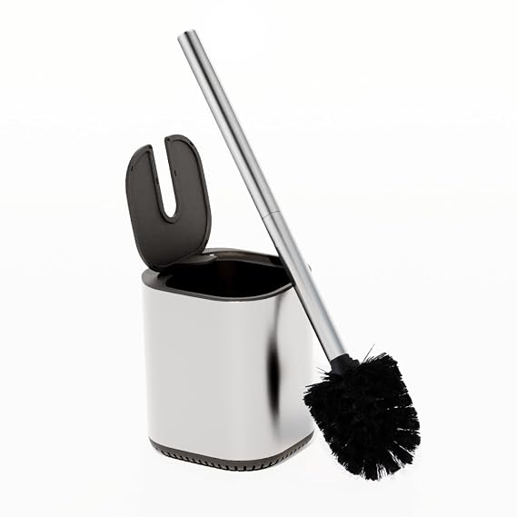 Home Zone Living Toilet Brush Cleaner with Holder