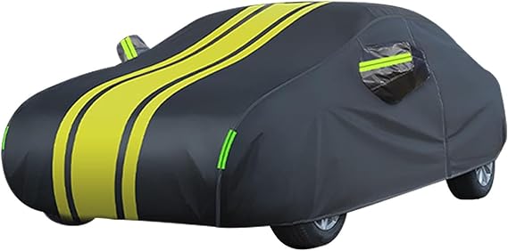 Full Car Cover Compatible with Honda Today/Torneo/Tourmaster/UR-V/Vamos/Vezel,All Weather Car Covers Outdoor Waterproof Breathable Large Car Cover with Zipper,Custom Full Car Cover Scratchproof ( Colo