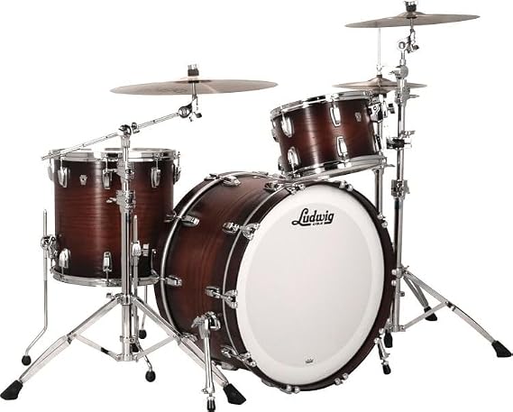 Ludwig Classic Oak Pro Beat 24 3-piece Shell Pack - Brown Burst