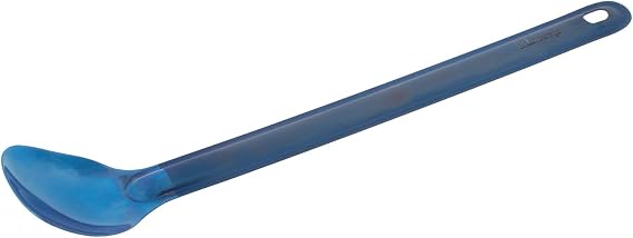 OLICAMP Long Titanium Spoon - Blue