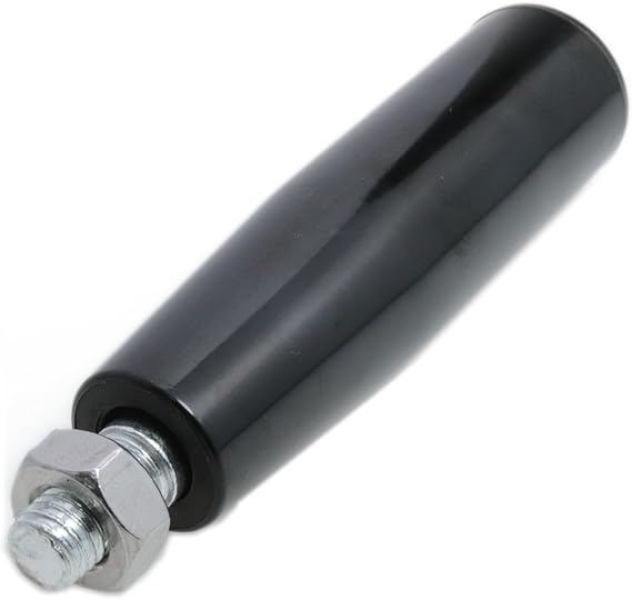 Revolving Handle Lathe Hand Handle Trailer Jack Handle M10 Threaded Handle Crank Hand Wheel with Nuts 1pcs