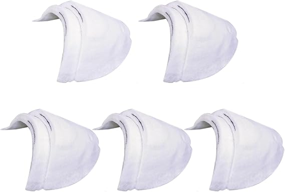 SZMUHLNY 5 Pairs Cotton Shoulder Pads for Women Clothing Sewing Set in Shoulder Enhancer for Men Blazer Suit Coat Jacket Dress Clothes Sewing Accessories