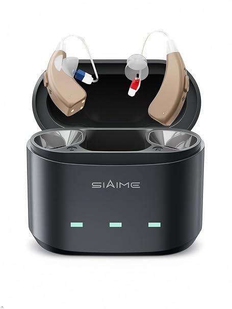 Hearing Aids for Seniors Rechargeable 24H Battery