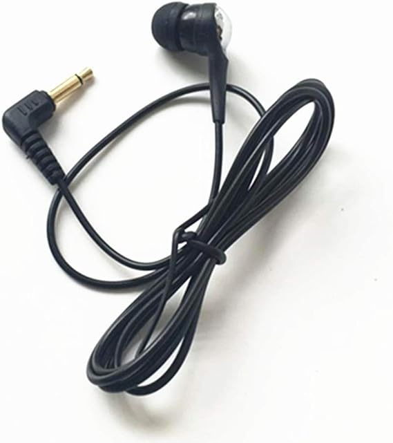 Single Side Earphone in-Ear Mono Earbuds Disposable Headphone Low Cost Ear Buds for One Ear