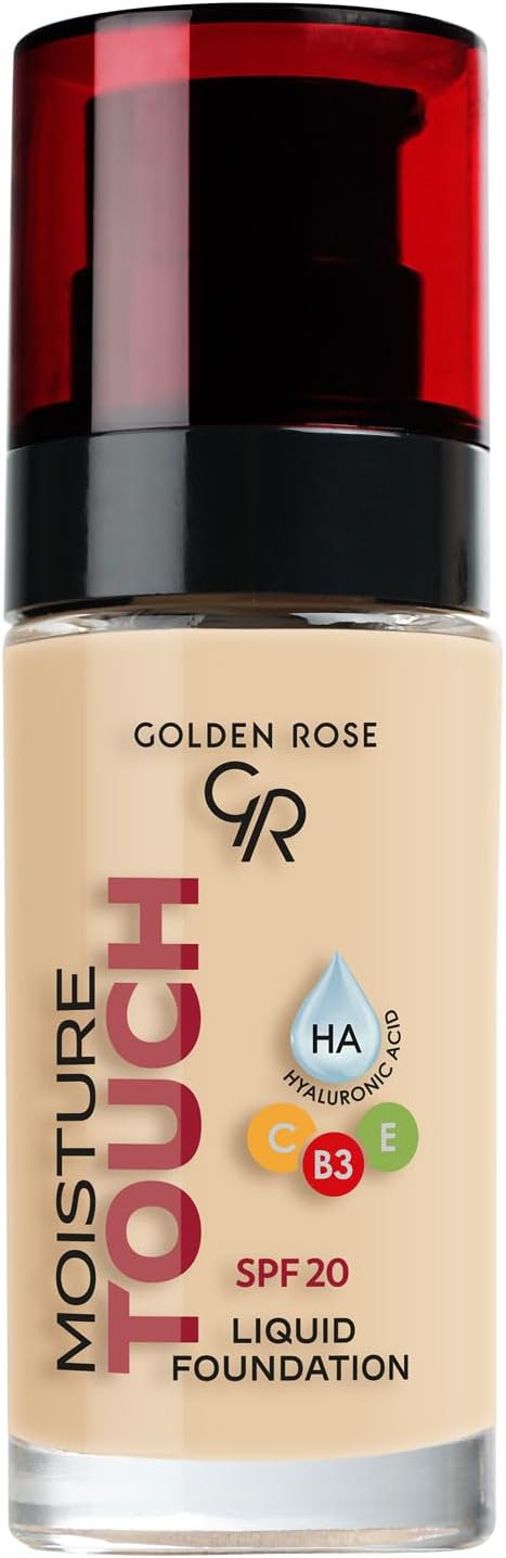 Golden Rose Moisture Touch Liquid Foundation SPF20 No: 106 Moisturizing Foundation