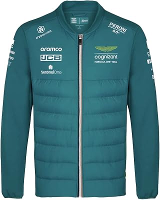 Aston Martin Formula One Team Cognizant F1 2023 Mens Team Hybrid Jacket Green