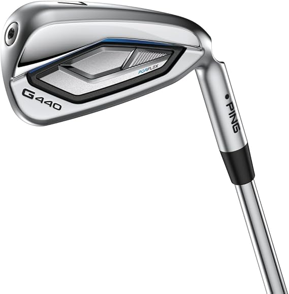 Ping G440 5-PW, UW Iron Set Stiff Steel Black Dot Excellent