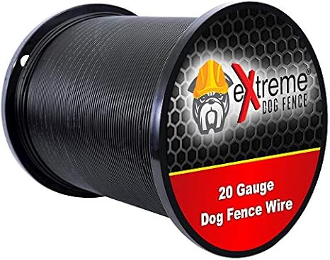 1000 Feet of Extreme Dog Fence's Heavy Duty Polyethylene Coated 20 Gauge Heavy Duty Pet Containment Wire - Compatible with Any Brand Dog Fence System or Any Application that Uses Copper Tracer Wire