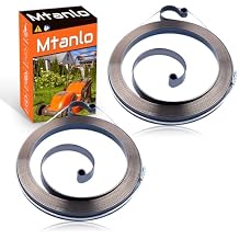 2pcs Recoil Starter Spring For Stihl BG45 BG46 BG55 BG65 BG85 HS45 4228 190 0600, Recoil Starter Spring