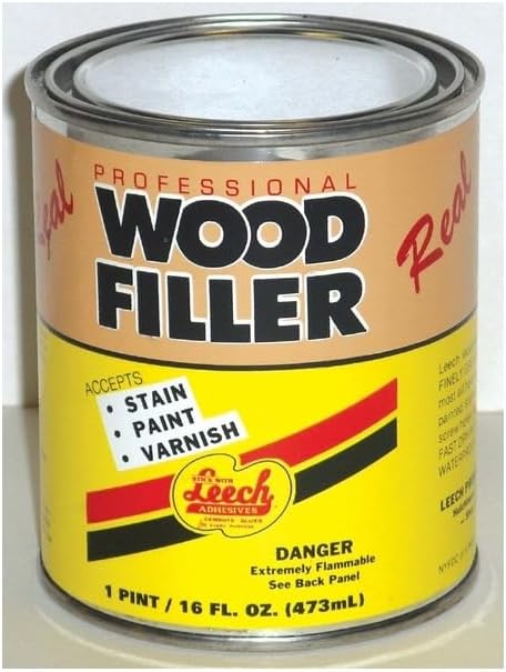 Leech Lwf-69 Pro Wood Filler, Pint