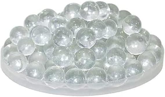 20 Pcs 10mm Clear Glass Marbles Solid Marble Beads Marbles Games Bouncing Ball Pinball Machine for Vase Fish Tank Filler Home Decor, Dice and Marble Games, Sports and Outdoor Play, Decorations