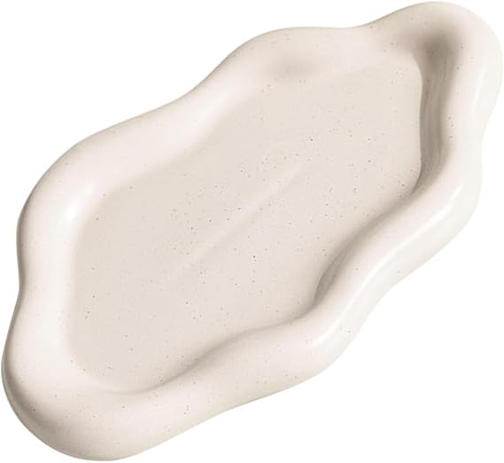 Ceramic Jewelry Cloud Tray Cute Jewelry Trinket Dish Jewelry Plate Holder for Rings Earrings Necklace Organizer, Gifts,White