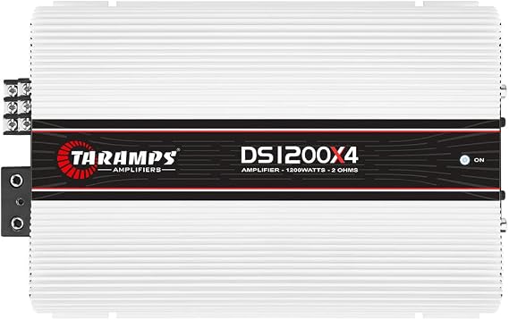 Taramps DS 1200x4 2 Ohms 4 Channels 1200 Watts Amplifier