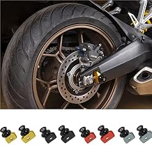 Motorcycle CNC Aluminum Rear Wheel Fork Axle Slider Swingarm Spools Stand Pick Up for H.onda CB650R CBR650R CB 650R CBR 650R CB 650 R CBR 650 R 2019 2020 2021 2022 2023 (Gold)