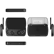 Handheld Game Console with IPS Screen, 5000mAh Battery, and 13 Retro Gaming Systems, Foldable Design for Adults
