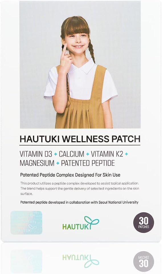 Wellness Patch for Kids, Daily Vitamin D and Gentle Care for Everyday Well-Being, Ages 4+