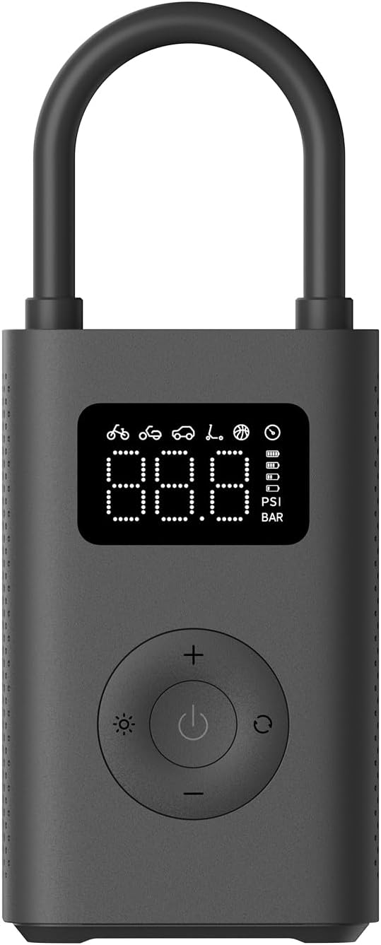 Xiaomi Portable Electric Air Compressor 2,A Faster, Better helpImproved Inflation Performance,