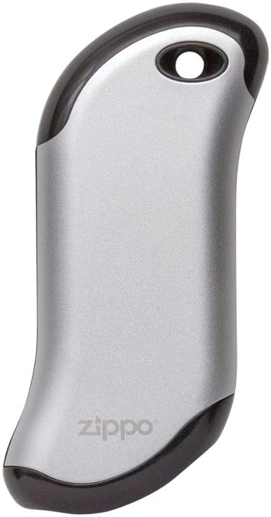 Zippo Silver HeatBank 9s Rechargeable Hand Warmer