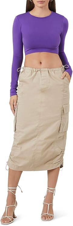 Forever 21 Women's Seamless Crop Top
