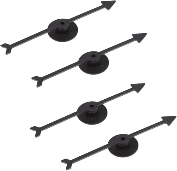 4Pcs Spinner Game Engaging Board Arrow Set.Home and School Party Spinners; Plastic Craft with Suction Cup Board Games