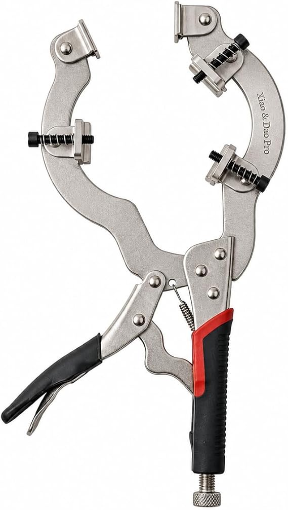 Locking C-Clamp Pipe and Tube Clamp 13'' Steel Pipe Alignment Tool