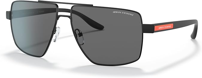 Armani Exchange mens Ax2037s Square Sunglasses