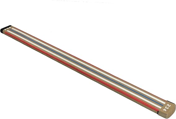 Tumbl Trak 8 Ft Laser Balance Beam with Solid Wood Core Gymnastics Low Balance Training Beam
