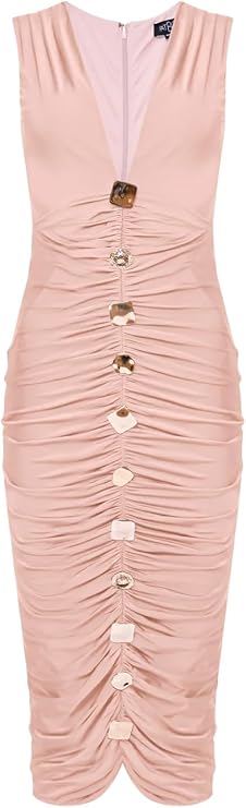 Moonlit Jersey Midi Dress
