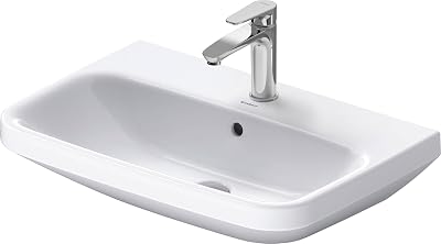 Duravit 2319650000 DuraStyle 25-58 Rectangular Ceramic Wall Mounted Bathroom Sink