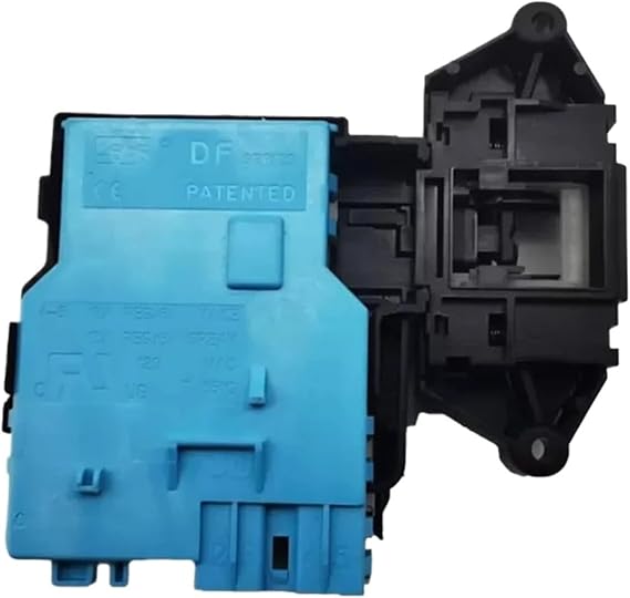 Electric Door Lock Delay Switch, Compatible with LG Washing Machine DFF80850 EBF49827801 110V Washer Parts