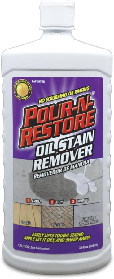 Pour-N-Restore Oil stain Remover. 32 fl oz