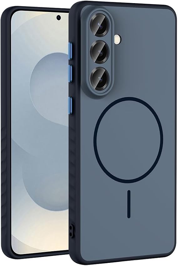 Coverzone Samsung Galaxy S24 FE Ä°le Uyumlu Kamera Lens KorumalÄ± KÄ±lÄ±f Magsafe Uyumlu Kablosuz Åarj Ãzellikli Tea Silikon Telefon KÄ±lÄ±fÄ± Siyah