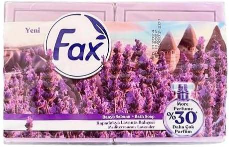 Fax Cappadocia Lavender Mold Soap 150gx4