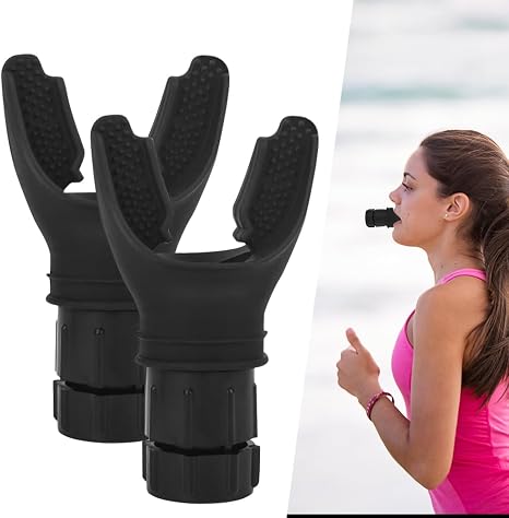 Lung Trainer Breathing Trainer Iron Lung Trainer Lung Exercise Device with Adjustable Resistance Training Device for Lung Expansion to Improve Lung Capacity