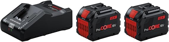 Bosch Professional 18V ProCORE Akü Şarj Cihazı Seti (2 x ProCORE 12.0 Ah; GAL 18V-160; Modul)