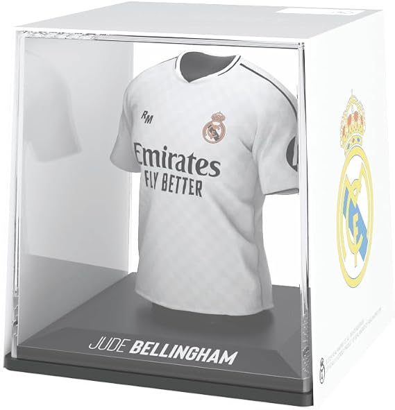 Splink - Jude Bellingham Real Madrid Home Jersey Collectible 2024 - Officially Licensed with Augmented Reality Technology for Football Fans