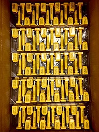 Brand Bolt Seals - High Security Shipping Seal with Print Progressive Numbering Tamper Proof for Trucks, Trailers, Cargo Containers - ISO & C-TPAT Certified (1,000ct Seal B)