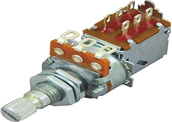 DiMarzio DEP1201PP 500k logarithmic push/pull potentiometer
