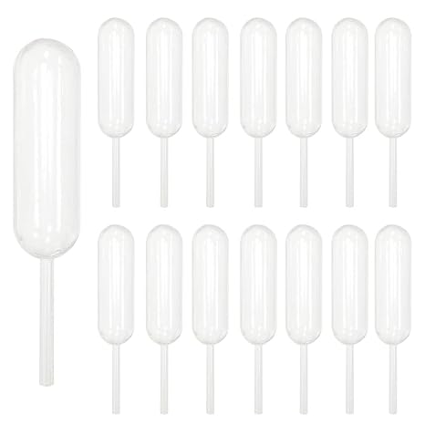 Cupcakes Pipettes, 100PCS 4ml Clear Plastic Transfer Liquid Dropper Pipettes, Suitable for Chocolate or Strawberries Cupcakes, Ice Cream, Mini Cakes, Waffles, Children's Painting, Kitchen Supplies