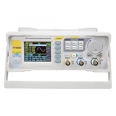 FY6900 20/30/40/50/60/80/100MHz DDS Function Signal Generator Dual-CH Arbitrary Waveform Generator Source Frequency Counter(FY6900 80M)