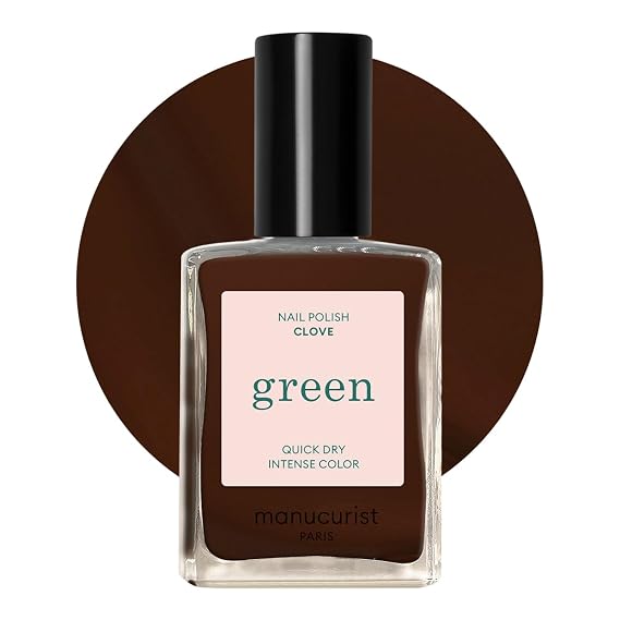 Manucurist Green Clove Chocolate Brown Natural Nail Polish